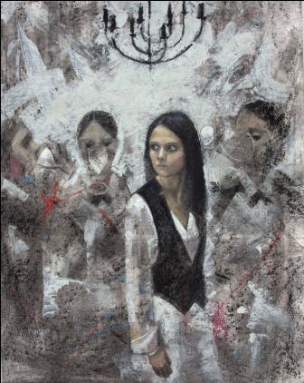 Study for Wine and Canapes